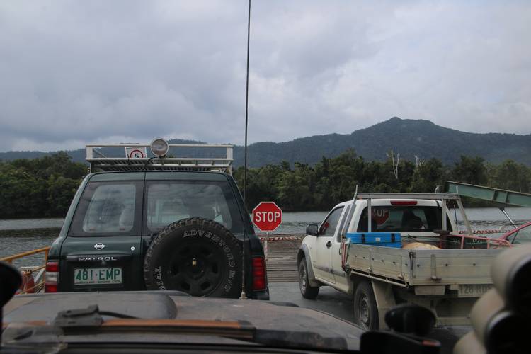 Daintree ferry crossing